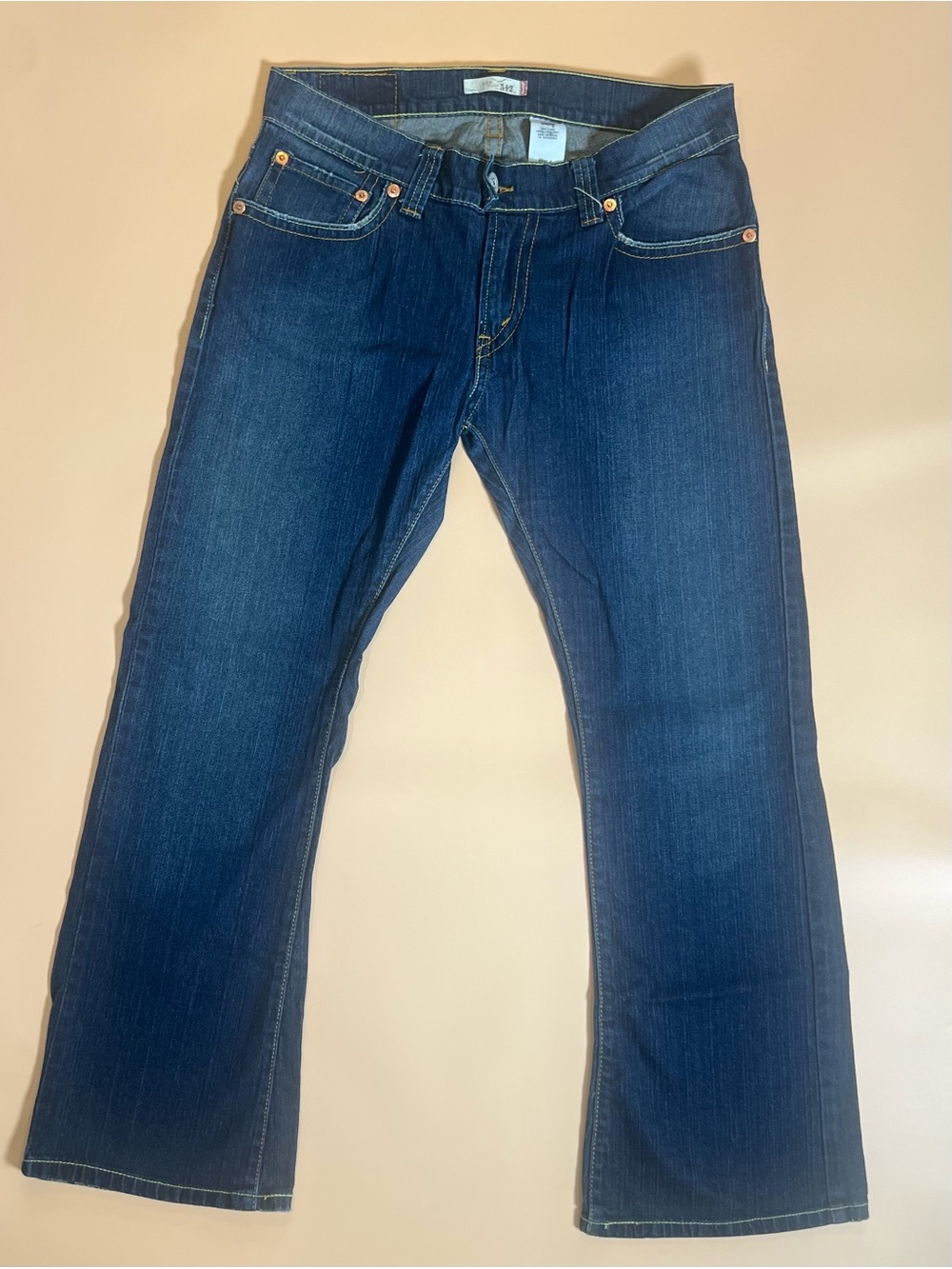 Levi's Women's Flare Jeans in Dark Blue
